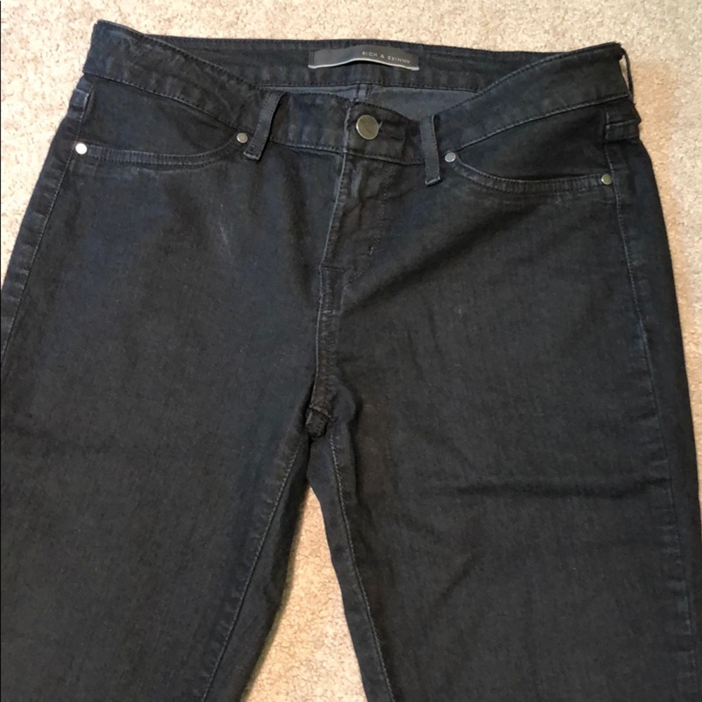 Rich &Skinny black denim size 29, great condition